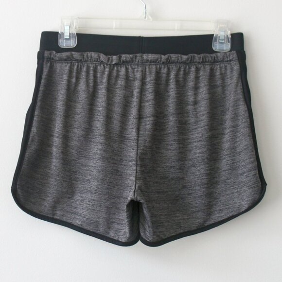 Tek Gear Grey Heather DryTek Athletic Adjustable Drawstring Mini Shorts Small - Picture 4 of 6